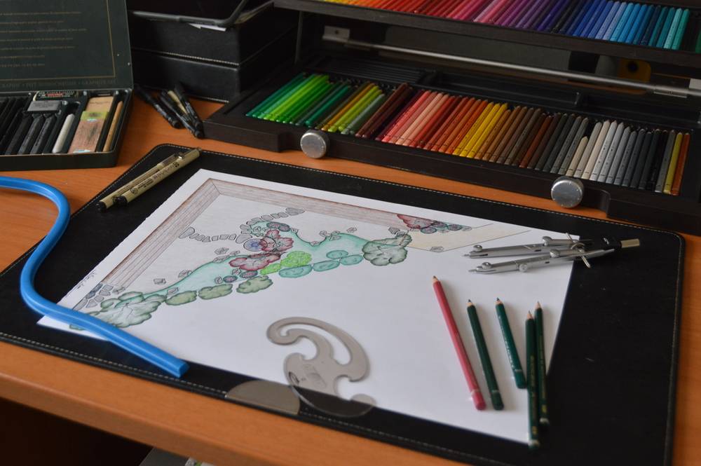 Création d'un petit jardin japonais