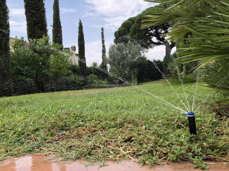 utilisation de têtes rotator pour un arrosage avec peu de pression